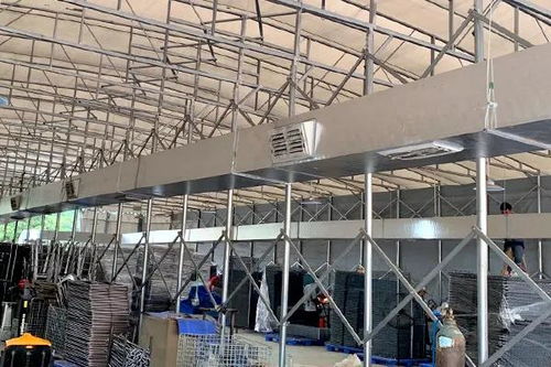 降温通风效果好,环保省电超节能 东莞某家居公司的新选择,只为给员工更好的